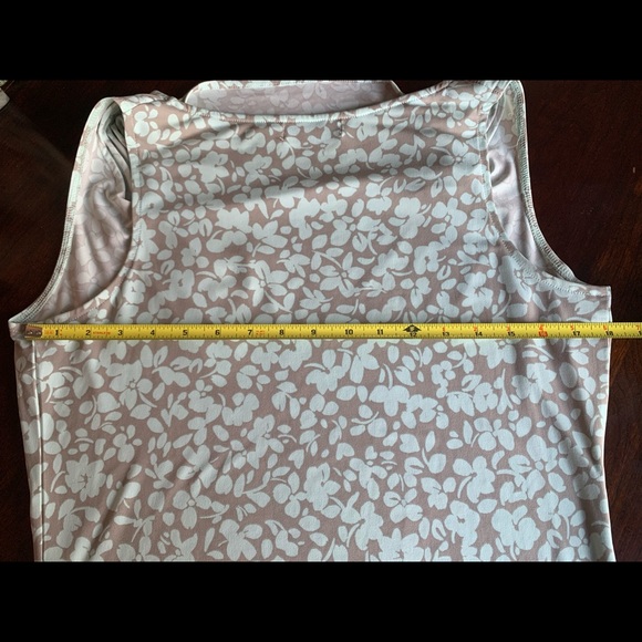 Calvin Klein layered scoop neck Size M career top - Picture 5 of 5